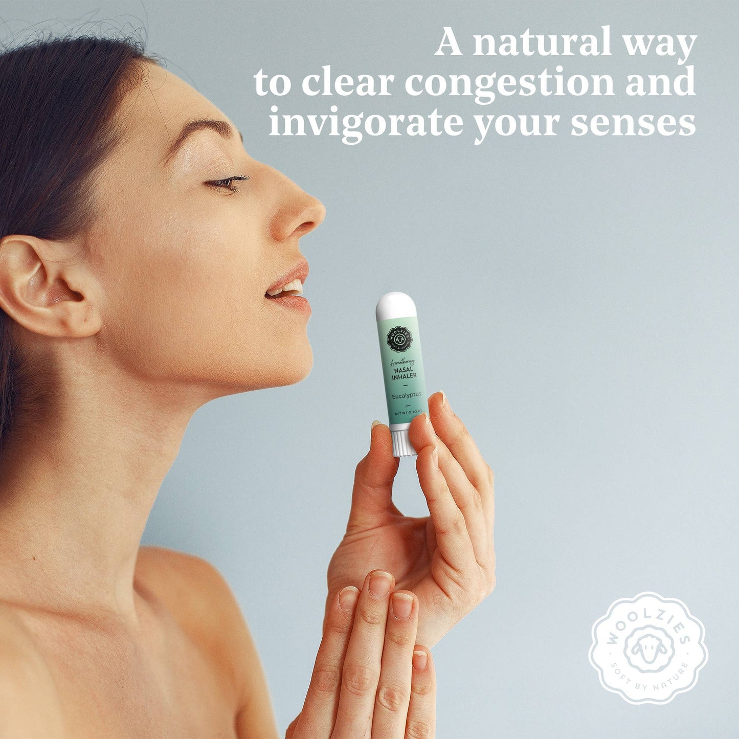 Aromatherapy Nasal Inhaler - Natural Essential Oil Blends: Unwind