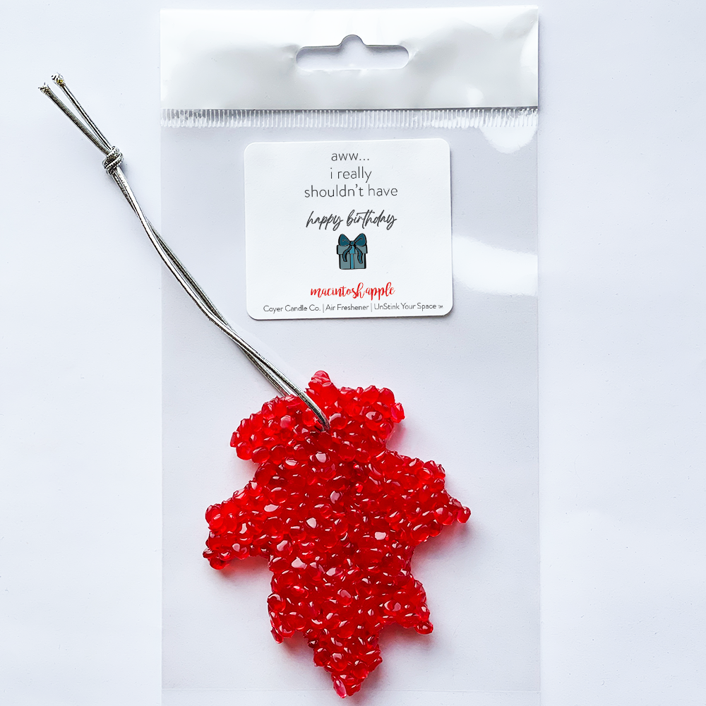 Air Freshener - Birthday *Funny* : Oh wow I thought you were much older / Vanilla Bourbon / Flower