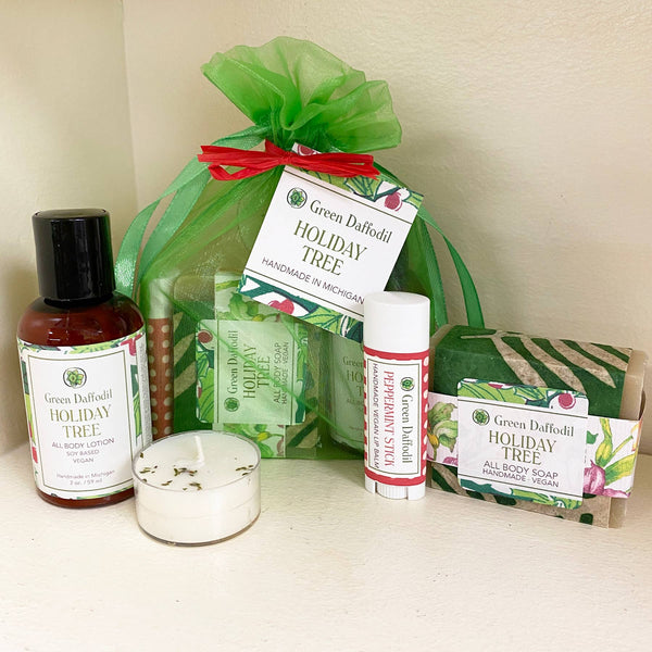 Holiday Tree Organdy Quartet Gift Set - Christmas Gift Set