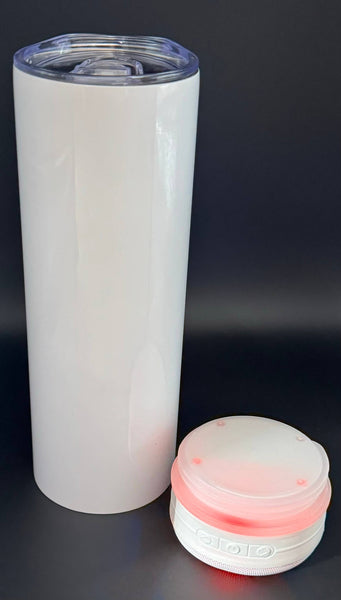20oz Stainless Steel Tumbler - Maybe Water Maybe Vodka: Regular Tumbler 1