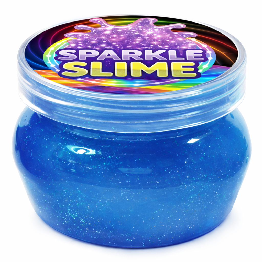 Fun Doh Glitter Slime Sensory Fidget Toy Assortment