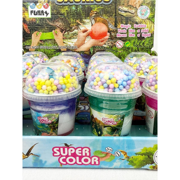 Dinosaur Magic Bubble Slime: MIX COLOR