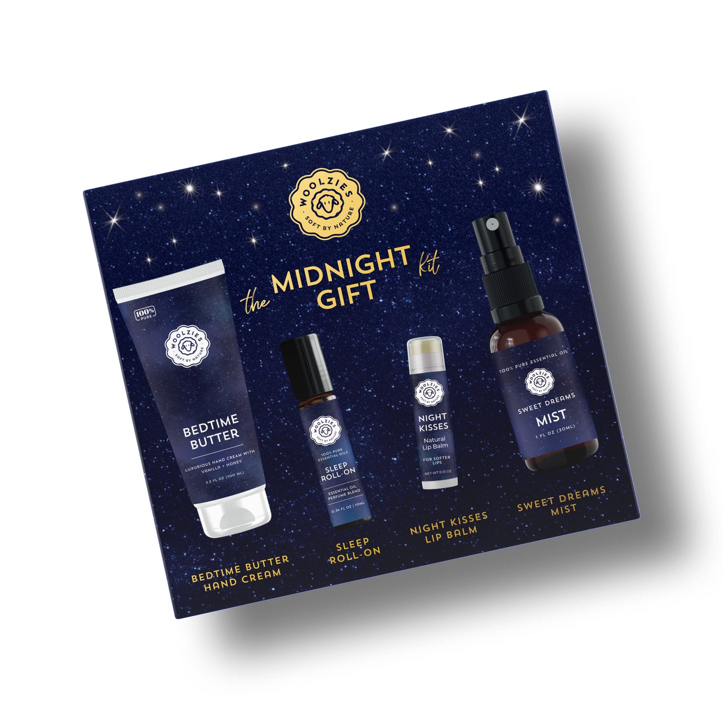The Midnight Gift Kit – 4-Piece HOLIDAY Sleep Set
