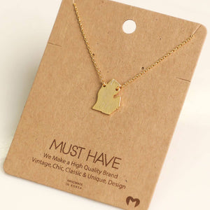 Michigan State Necklace