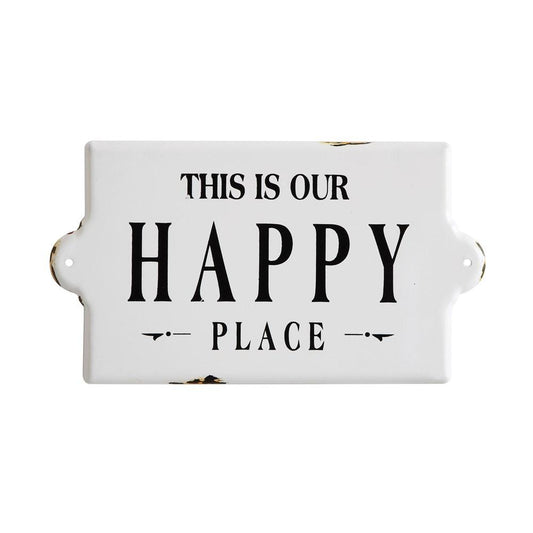 This is Our Happy Place Sign
