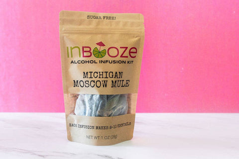 Inbooze Michigan Moscow Mule Cocktail Kit to Infuse Vodka