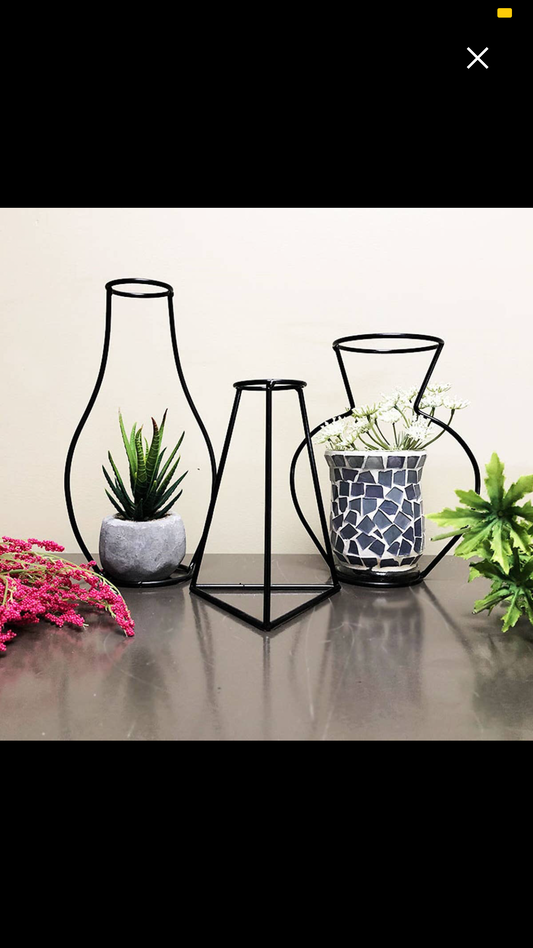 Nordic Iron Vases