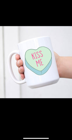 Kiss Me 15oz Mug