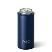 Navy Skinny Can Cooler (12oz)