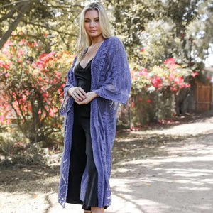 Periwinkle kimono