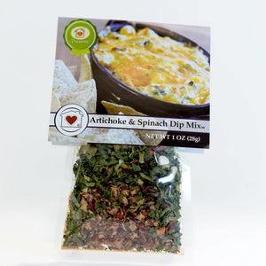 Artichoke and spinach dip mix