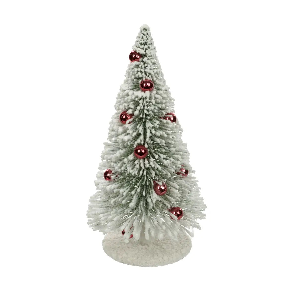 Green Snow-Covered Evergreen Christmas Faux Tree