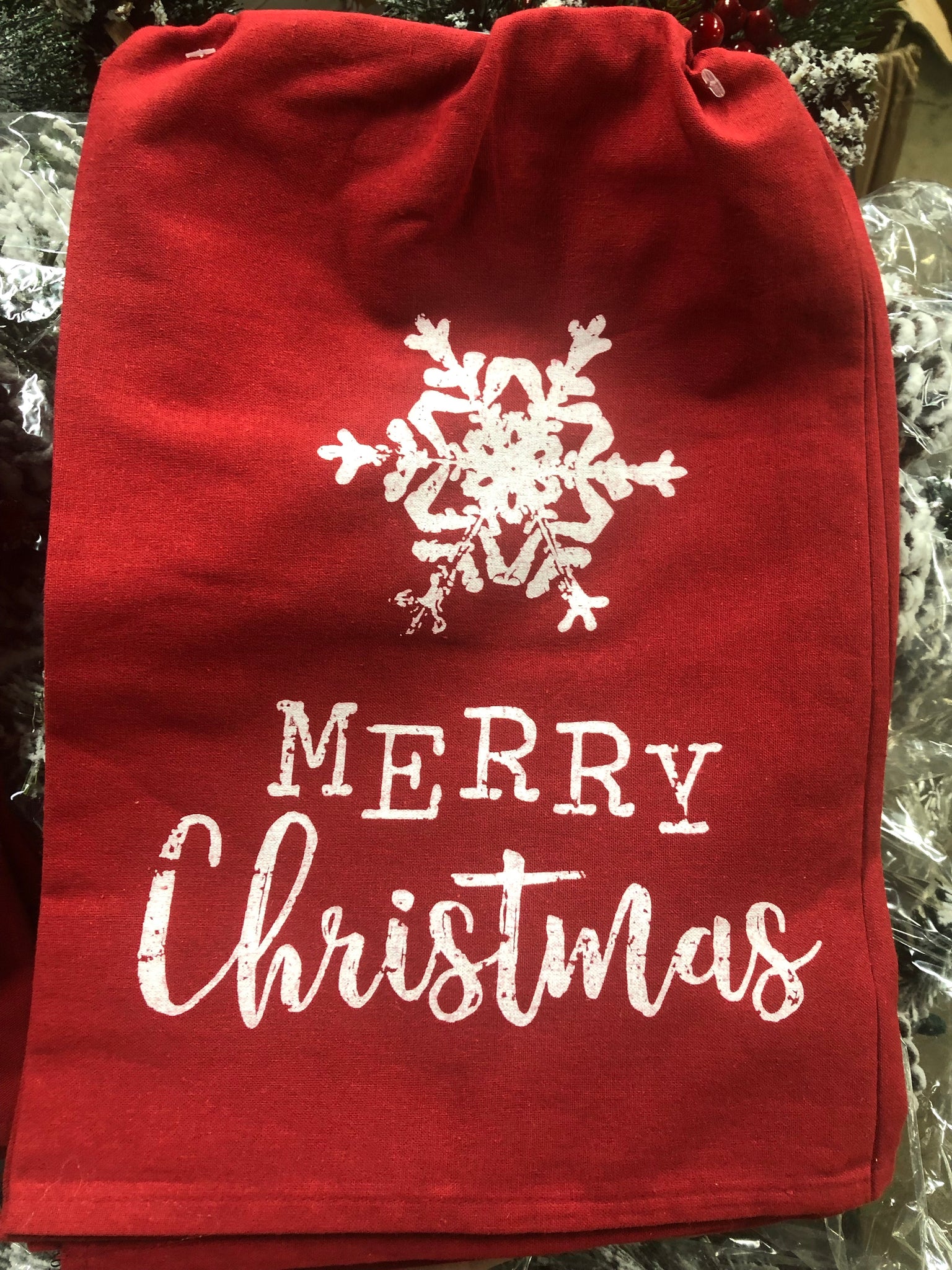 Merry Christmas Dish Towel