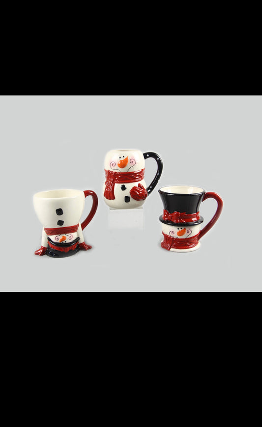 Snowman Mug ( Assorted )