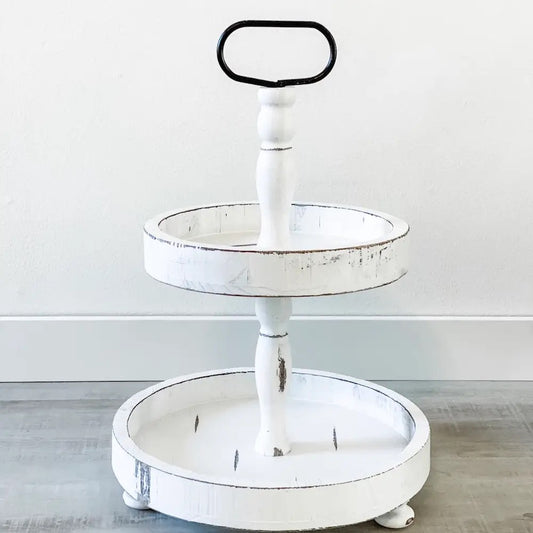 Circle tiered tray