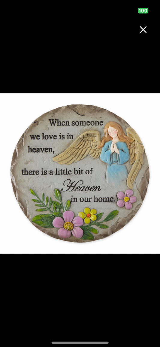 When someone we love is in Heaven Stepping Stone