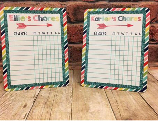 Chore chart