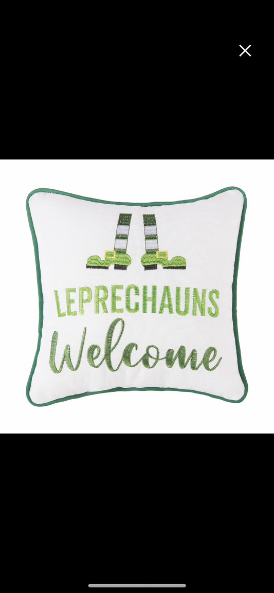 St Patrick’s Day Pillow 10x10