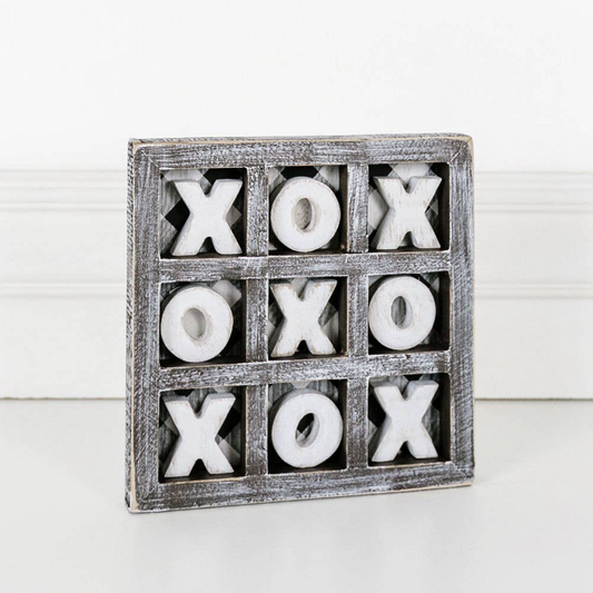 Valentine Wooden Tic-Tac-Toe
