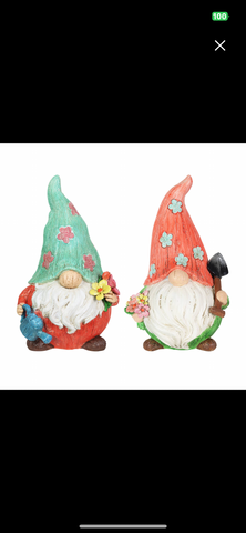 Pastel Spring Gnome (2 assorted)