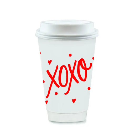 Valentine's Day | To-Go Coffee - XOXO set
