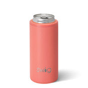 Coral Skinny Can Cooler (12oz)