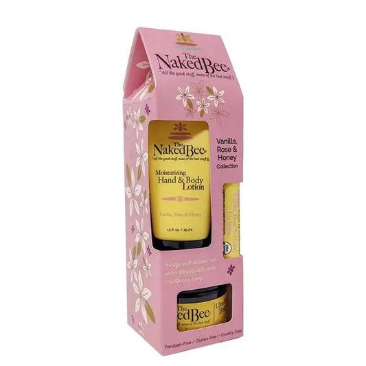 Vanilla, Rose & Honey Gift Collection