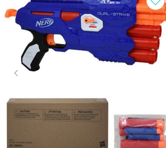 Hasbro Nerf NStrike Dual Strike Frustration
