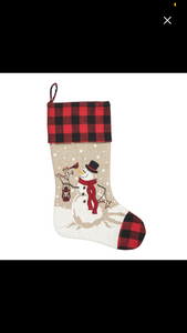 Snowman Stocking