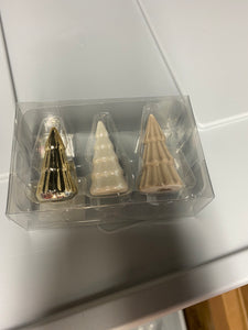 Porcelain Trees Set of 3