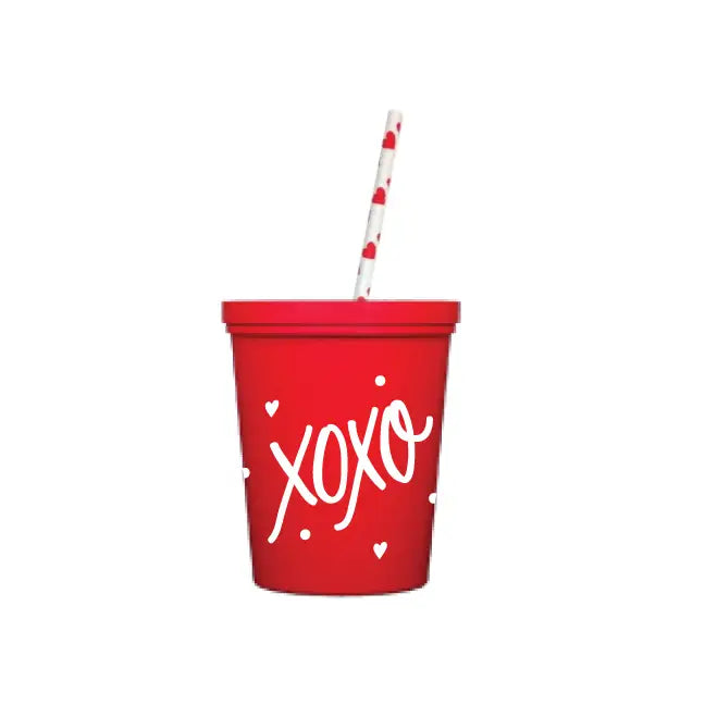 Red Valentine's Day | Kids Cups - XOXO