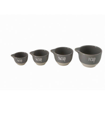 Stoneware Measuring Cups (set of 4)