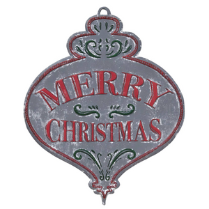 Merry Christmas Vintage Bulb Sign