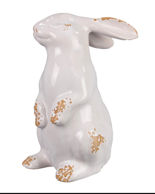 Porcelain Bunny Decor