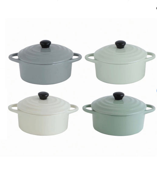 Mini Bakers w/ Lid (various colors)