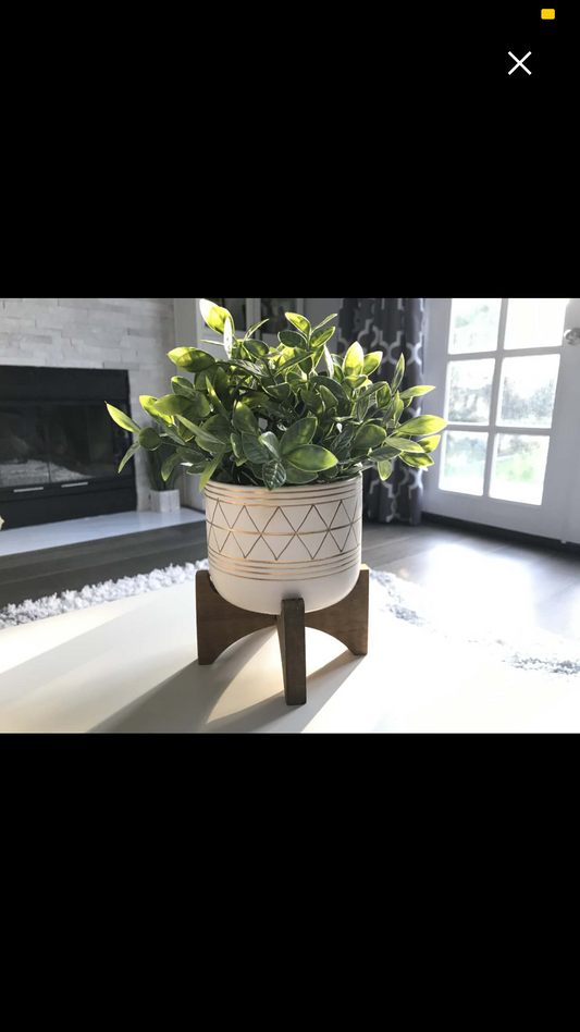 Ceramic Tea Plant