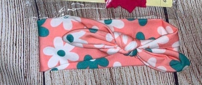Floral baby headband