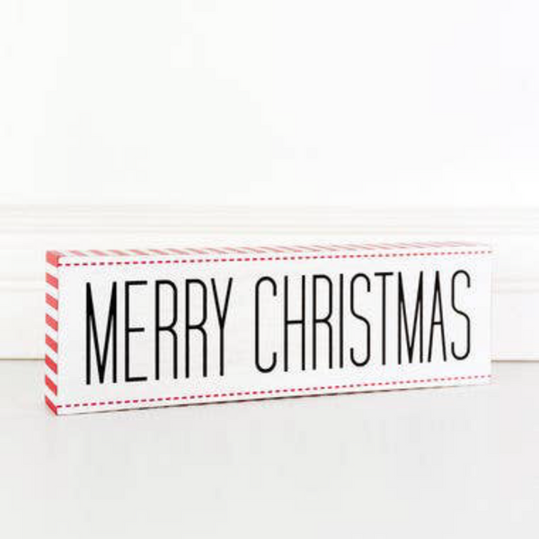 Merry Christmas Wooden Sign