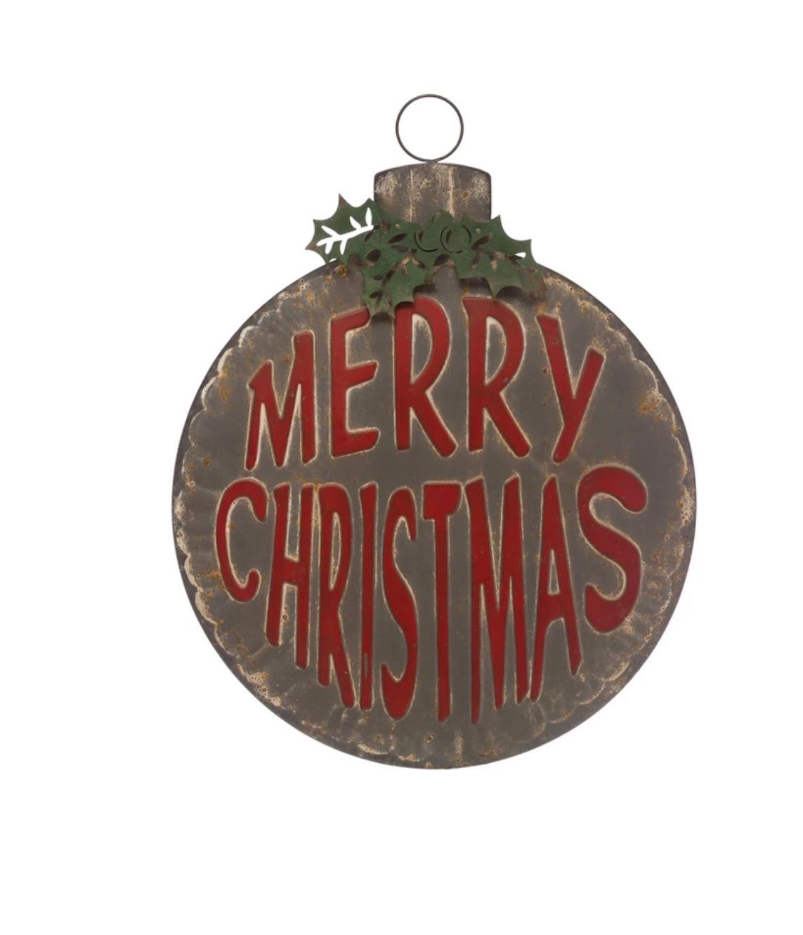 Merry Christmas Bulb Wall Decor