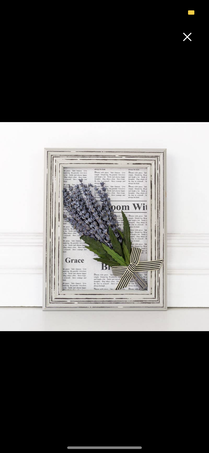 Framed Lavender