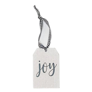 Joy Ornament Tag