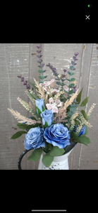 Blue Rose Garden Bouquet