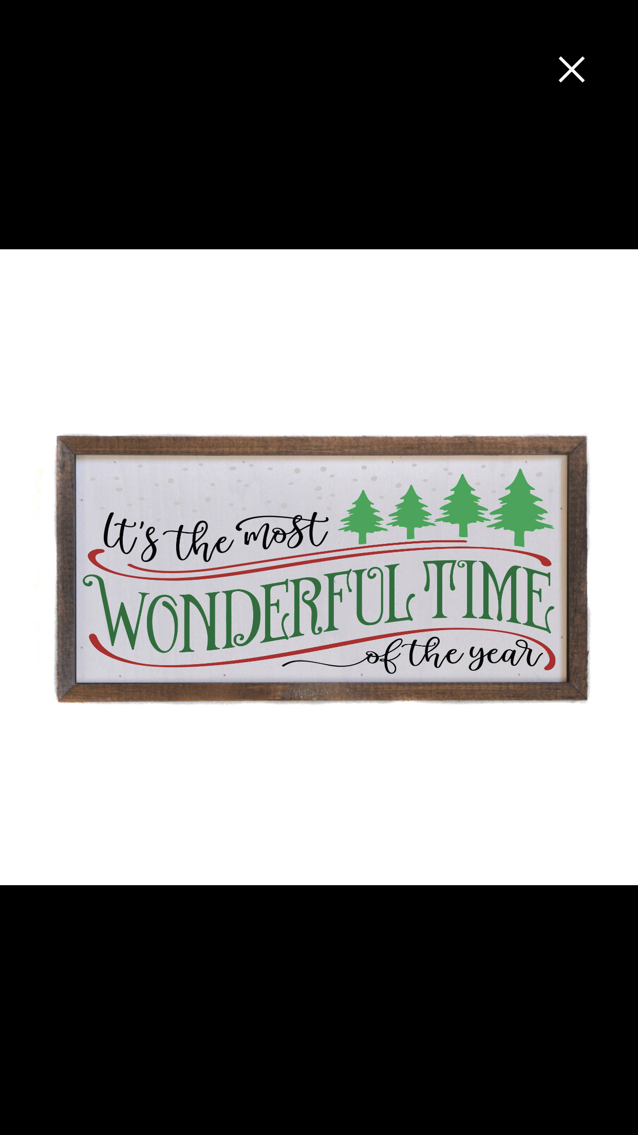 It’s the Most Wonderful Time of the Year 12x6 Sign