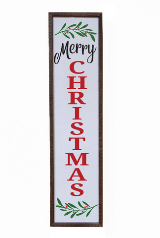 Merry Christmas 24x6 Sign