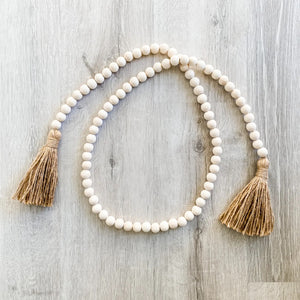 Wood Bead Garland