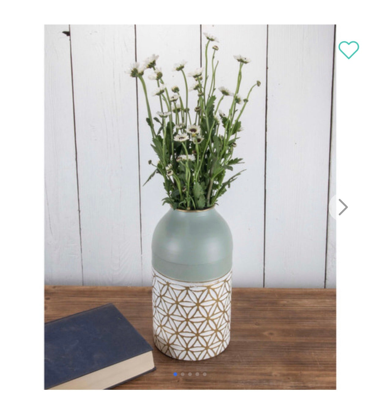Modern Brass Vase
